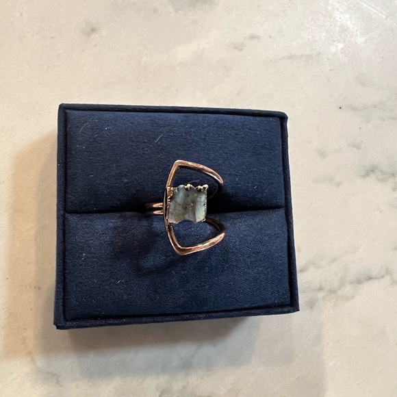 Copper & Agate Handmade Ring - Picture 5 of 7